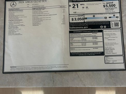 Used 2024 Mercedes-Benz GLC 43 AMG 4MATIC image 15