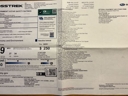 Used 2023 Subaru Crosstrek 2.5i Limited image 4