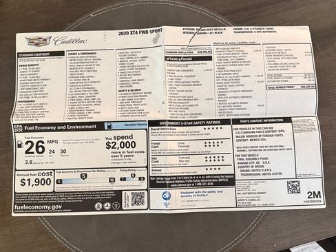Used 2020 Cadillac XT4 Sport image 13