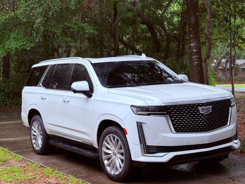 Used 2021 Cadillac Escalade Premium Luxury w/ Performance Package RWD image 1
