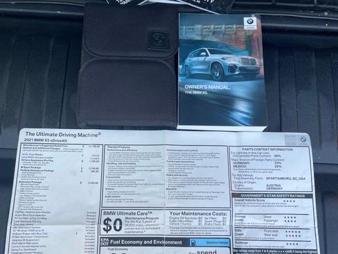 Used 2021 BMW X5 xDrive40i w/ M Sport Package image 9