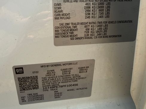 Used 2023 GMC Sierra 2500 AT4 AWD/4WD image 10