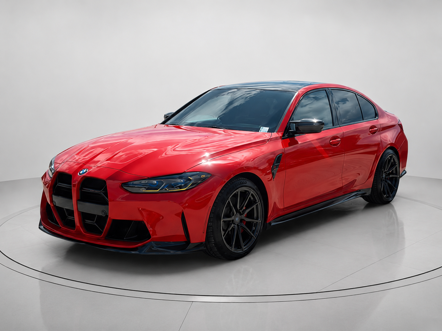 Used 2023 BMW M3 Competition w/ M Carbon Exterior Package AWD/4WD image 1