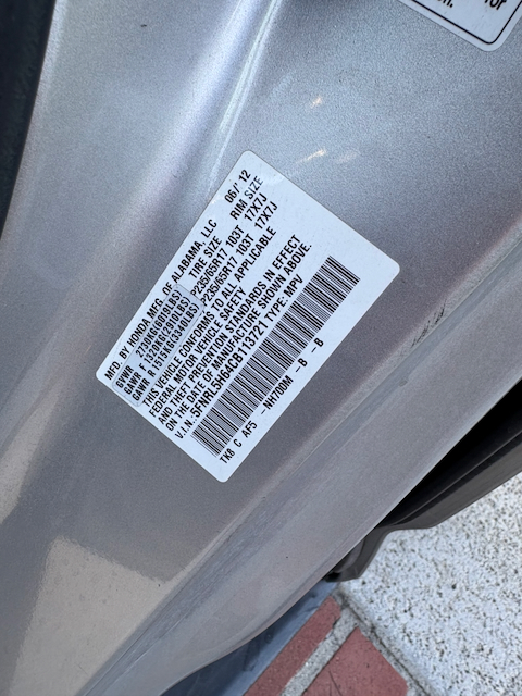 Used 2012 Honda Odyssey EX-L image 4