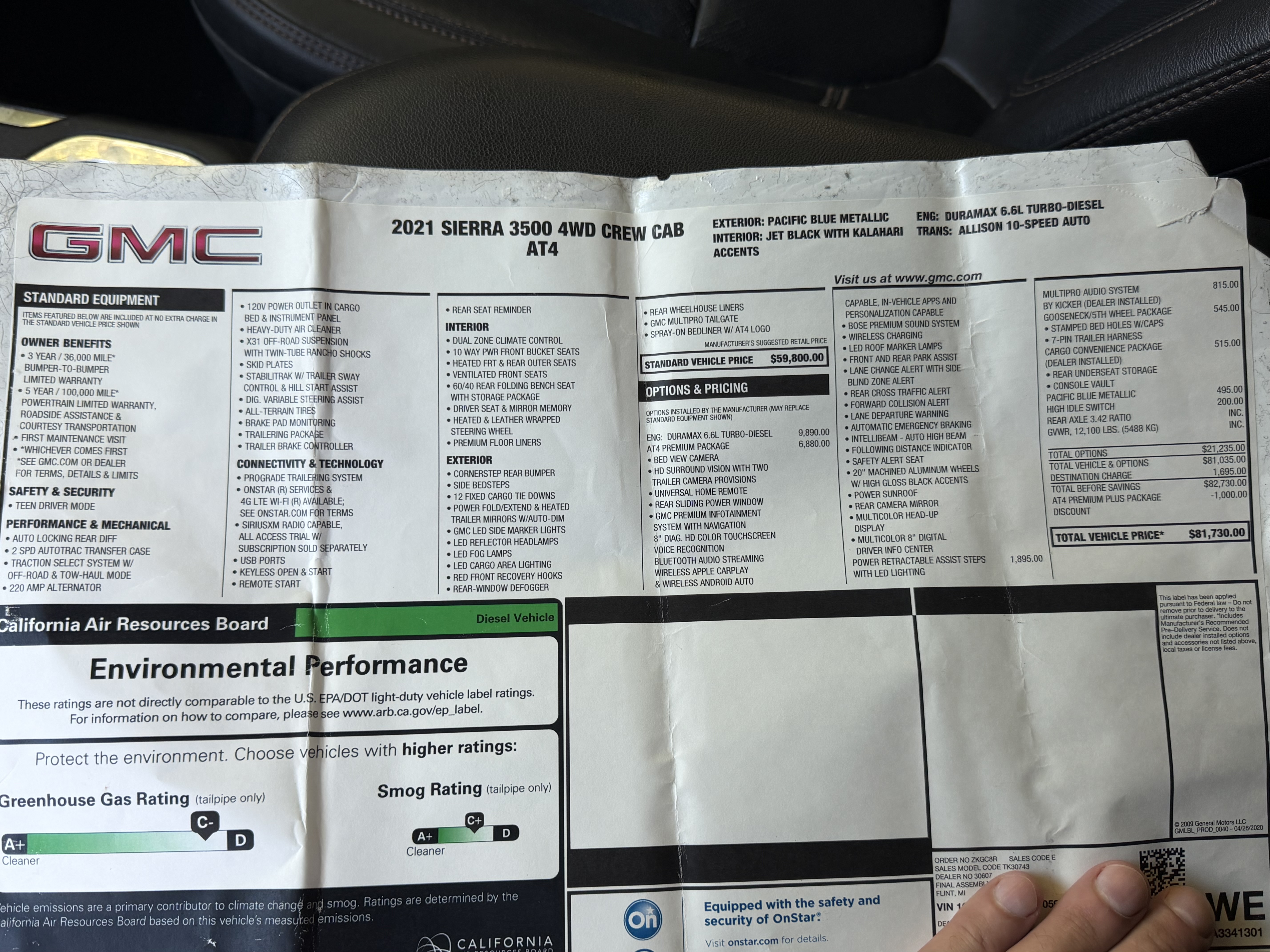 Used 2021 GMC Sierra 3500 AT4 w/ AT4 Premium Plus Package AWD/4WD image 10