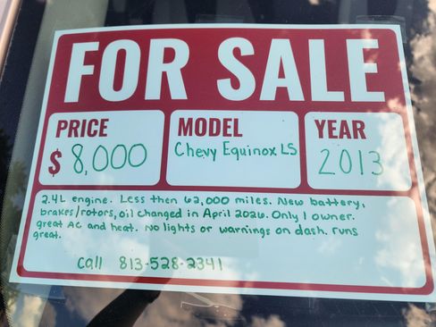 Used 2013 Chevrolet Equinox LS FWD image 1