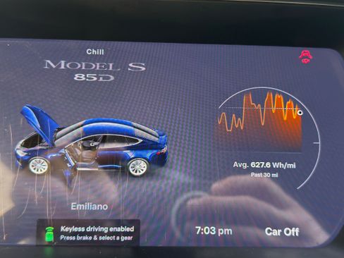 Used 2015 Tesla Model S 85D AWD/4WD image 6