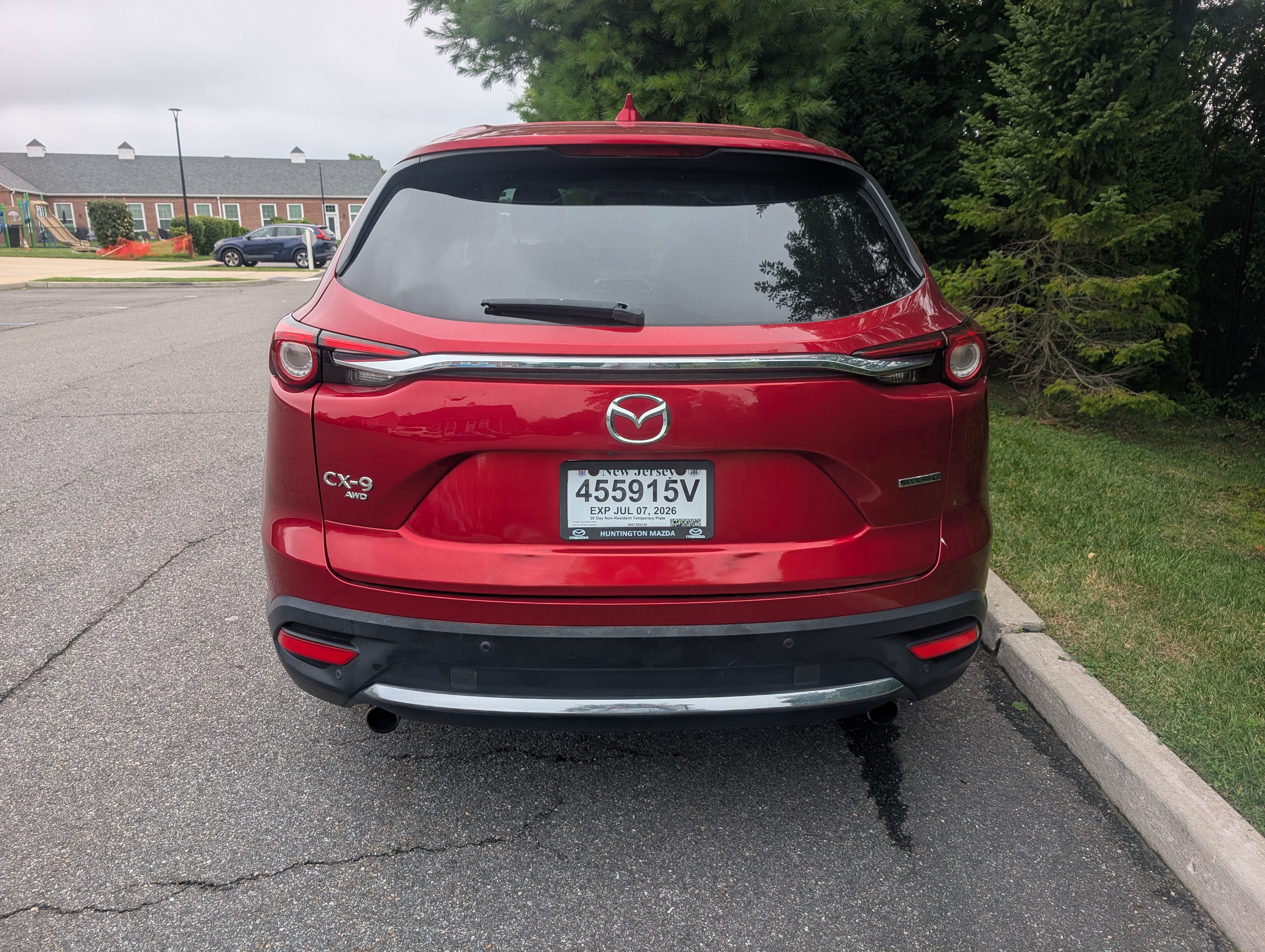 Used 2021 MAZDA CX-9 Touring w/ Touring Premium Package AWD/4WD image 4