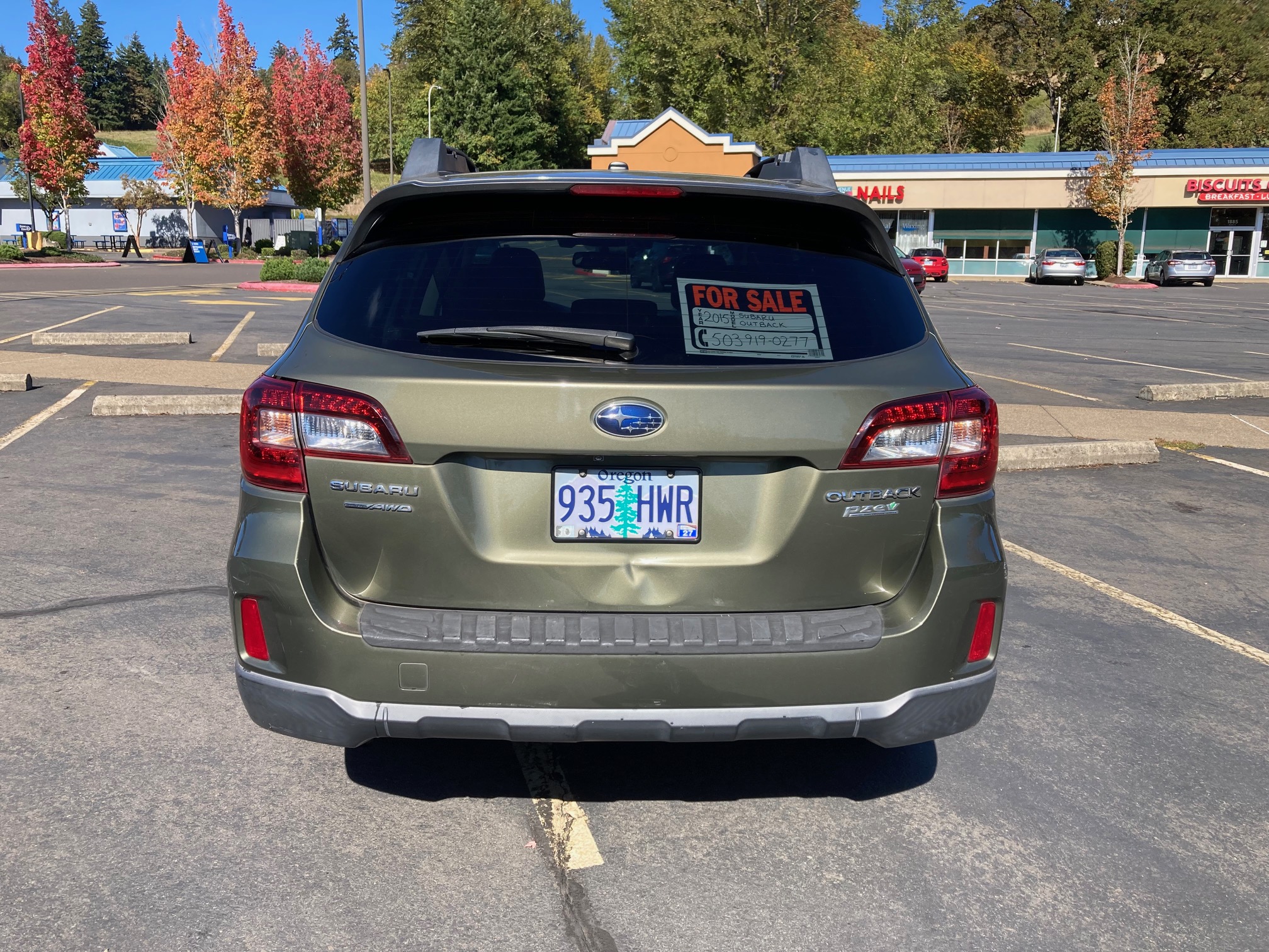 Used 2015 Subaru Outback 2.5i Premium AWD/4WD image 6