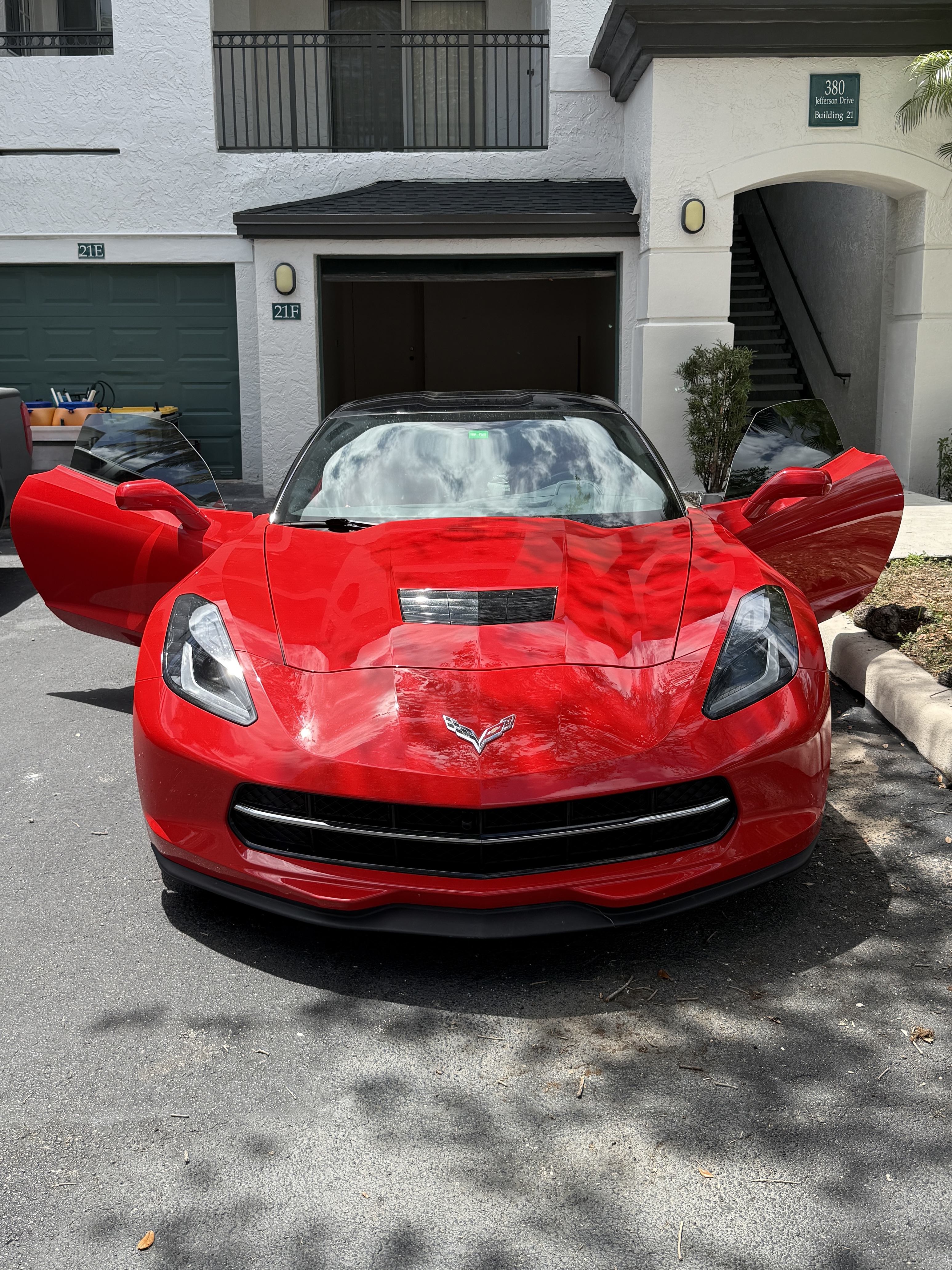 Used 2017 Chevrolet Corvette Stingray Coupe w/ Battery Protection Package RWD image 1