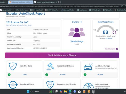 Used 2013 Lexus GX 460 w/ Convenience Pkg image 10