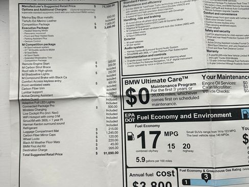 Used 2024 BMW X3 M w/ Competition Package image 4