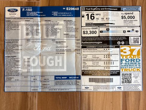 Used 2014 Ford F150 Lariat w/ Equipment Group 502A Luxury image 19