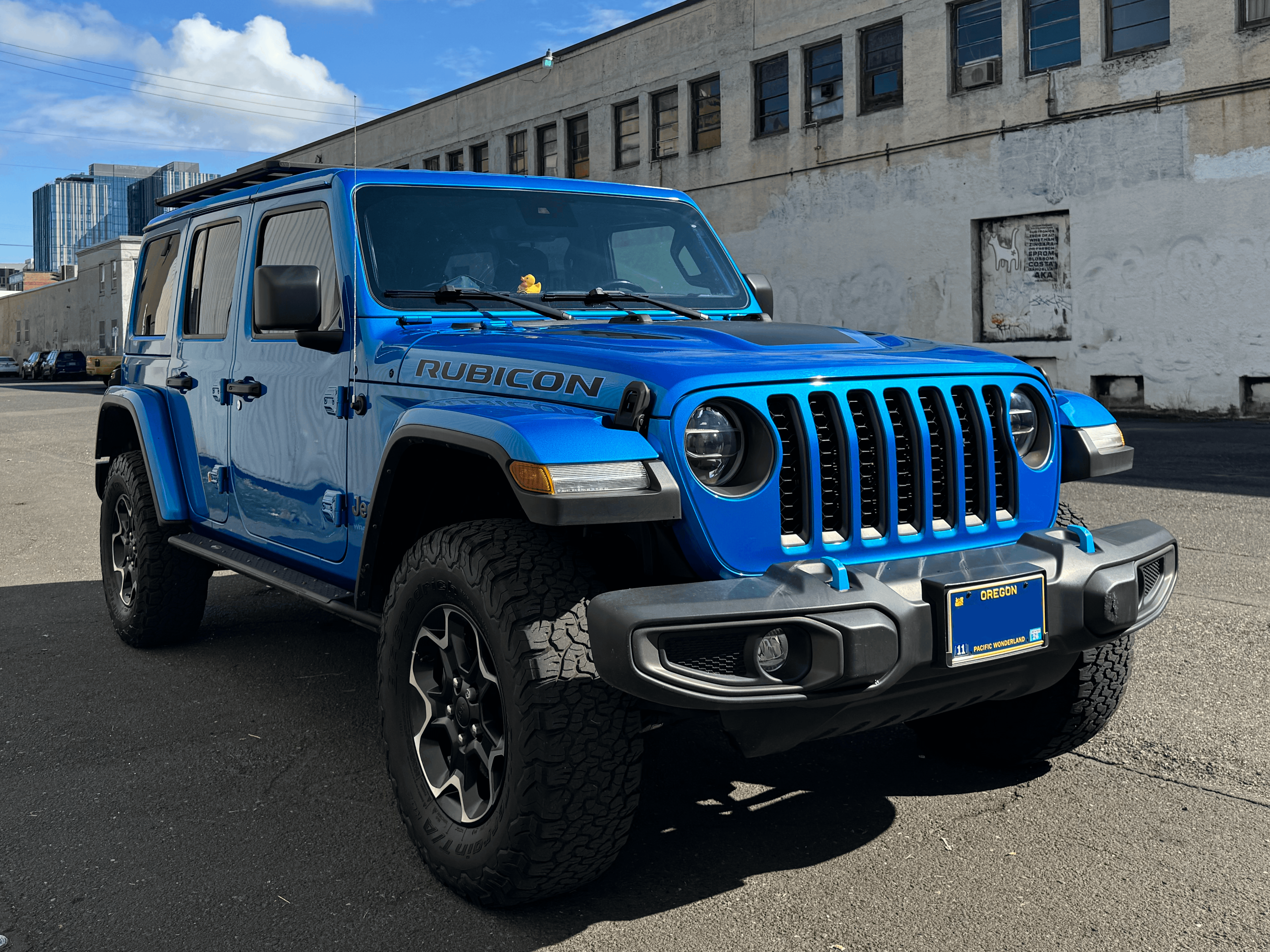 Used 2021 Jeep Wrangler Unlimited Rubicon 4xe w/ Cold Weather Group AWD/4WD image 1