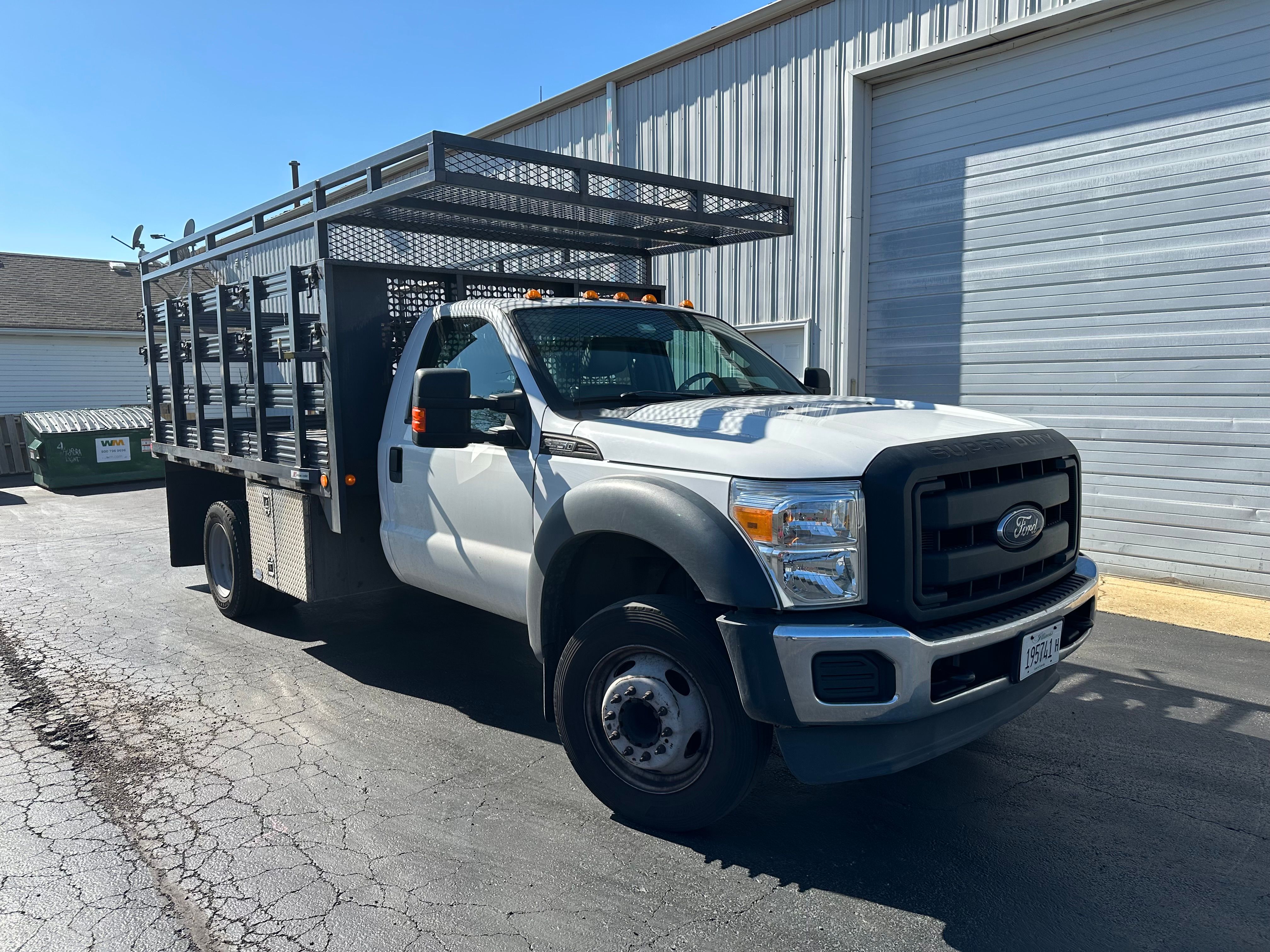 Used 2012 Ford F550 2WD Regular Cab Super Duty w/ PWR Equipment Group image 1