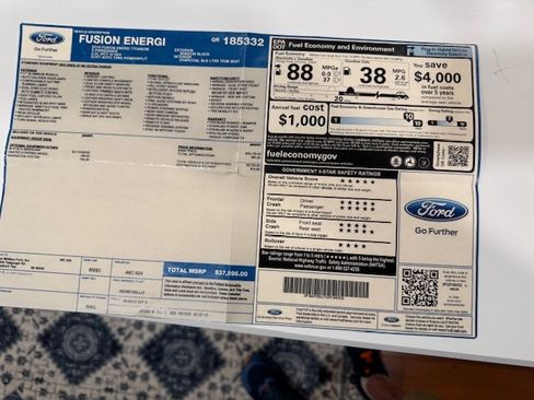 Used 2016 Ford Fusion Energi Titanium image 28