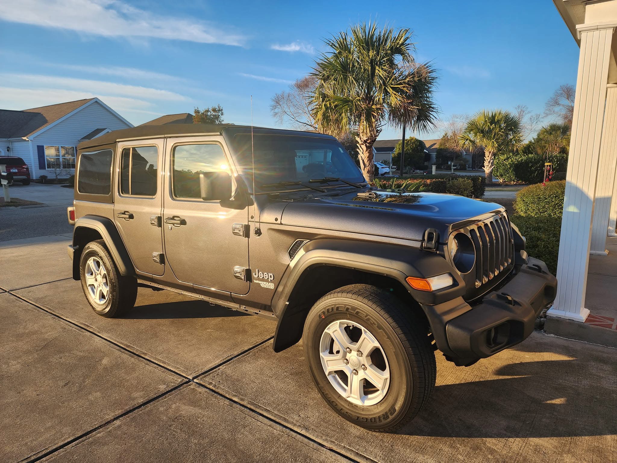 Used 2020 Jeep Wrangler Unlimited Sport S AWD/4WD image 1