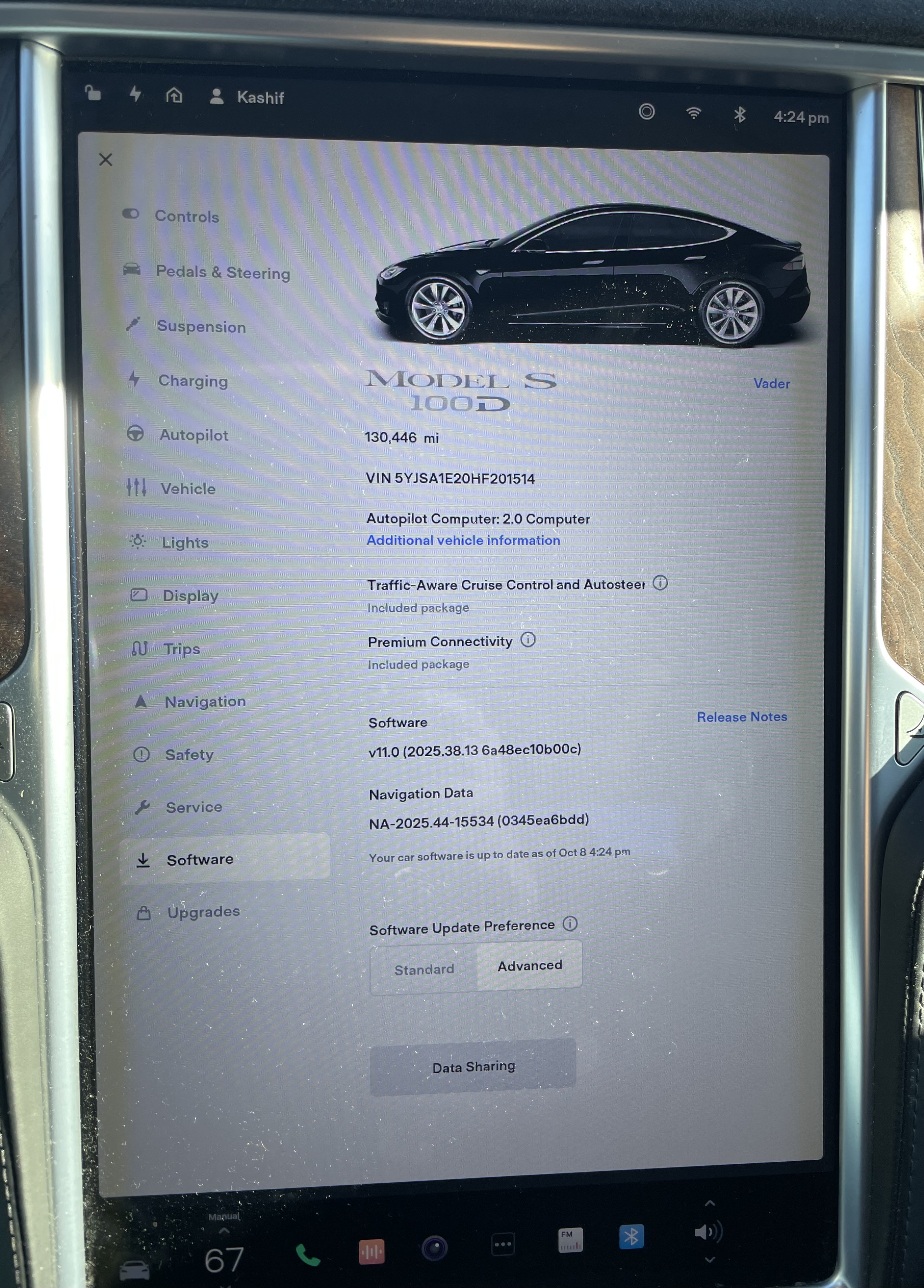 Used 2017 Tesla Model S 100D AWD/4WD image 7
