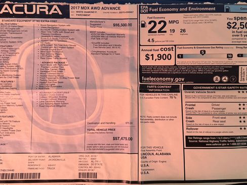 Used 2017 Acura MDX SH-AWD w/ Advance Package image 29