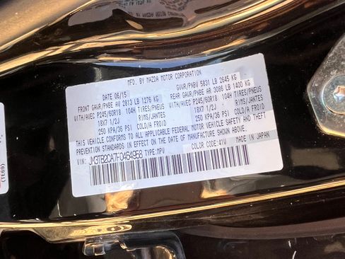 Used 2015 MAZDA CX-9 Touring w/ Touring Technology Package image 16