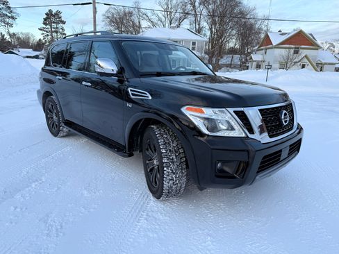 Used 2019 Nissan Armada Platinum w/ Captain's Chairs Package image 2