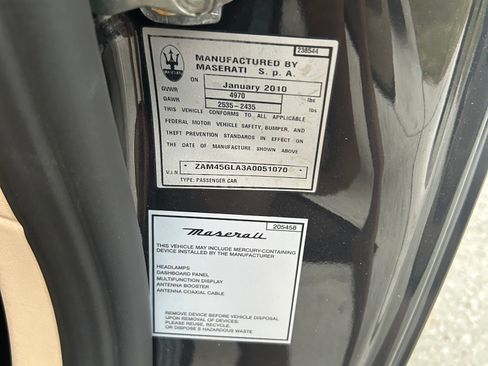 Used 2010 Maserati GranTurismo Coupe 2D image 31