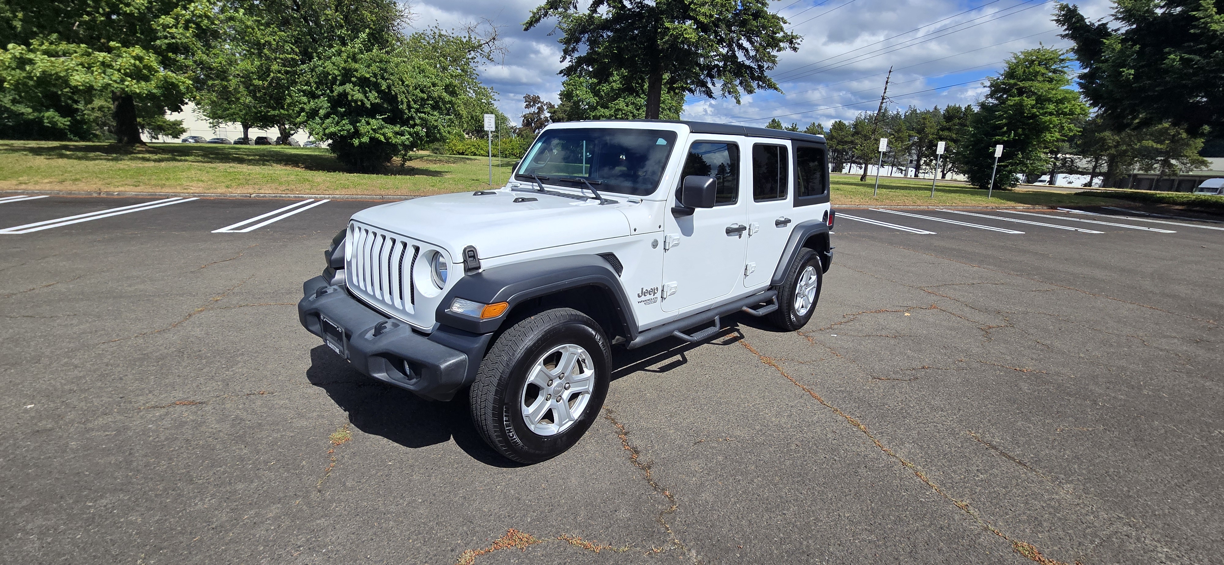 Used 2019 Jeep Wrangler Unlimited Sport S AWD/4WD image 1