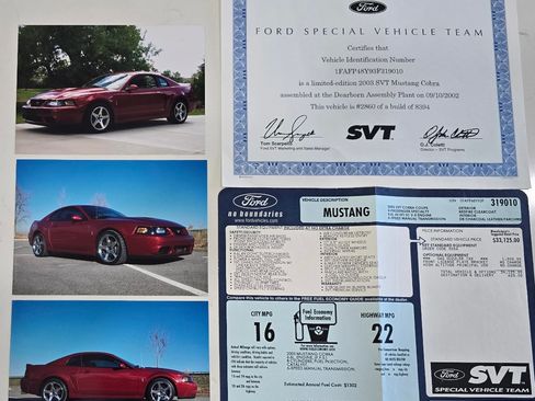 Used 2003 Ford Mustang Cobra RWD image 13