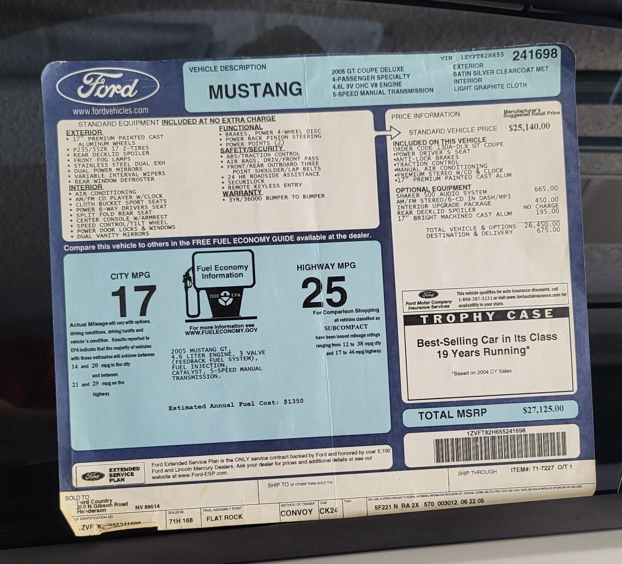 Used 2005 Ford Mustang GT Premium RWD image 15