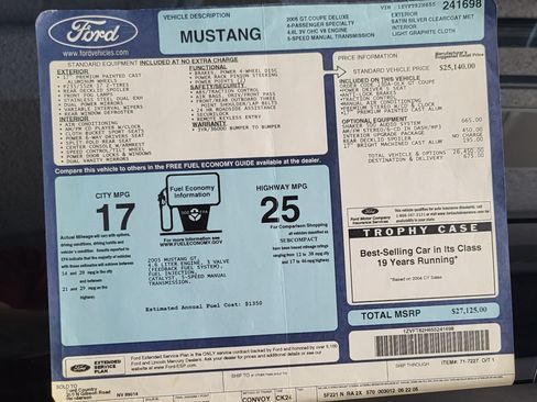Used 2005 Ford Mustang GT Premium image 15