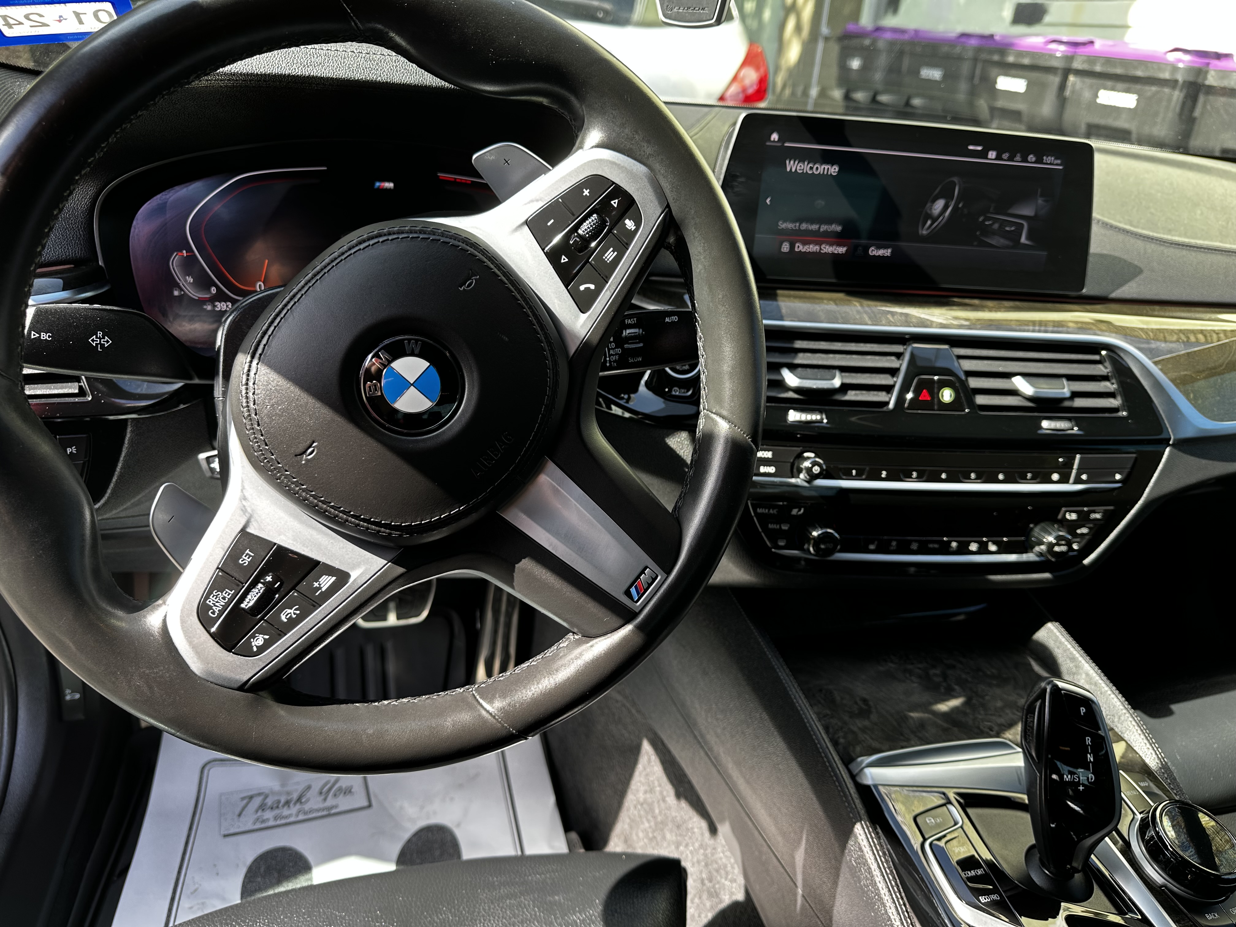 Used 2020 BMW 540i w/ M Sport Package RWD image 17