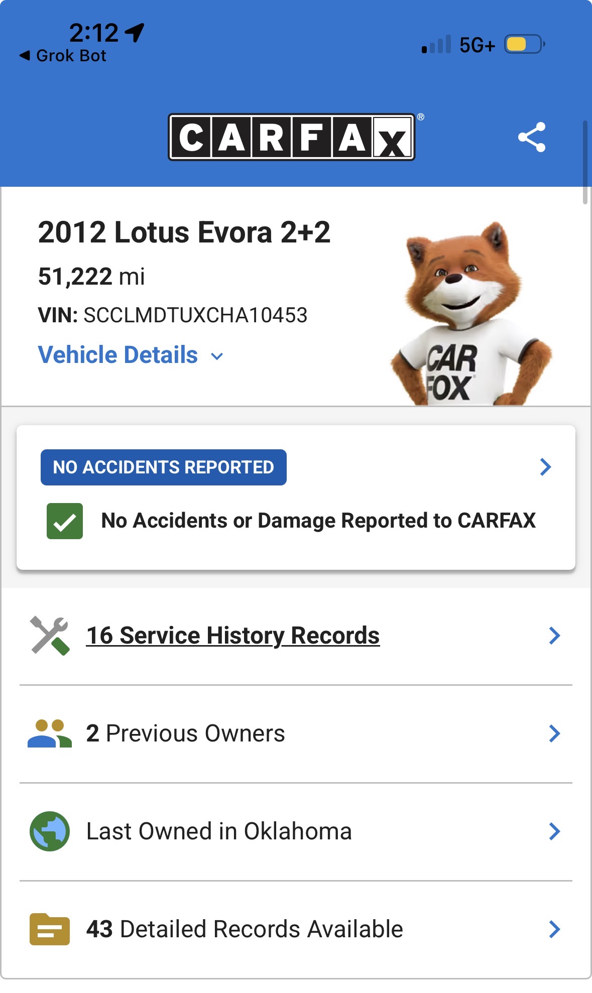 Used 2012 Lotus Evora 2+2 RWD image 30