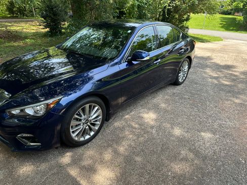 Used 2021 INFINITI Q50 Luxe w/ Cargo Package image 6