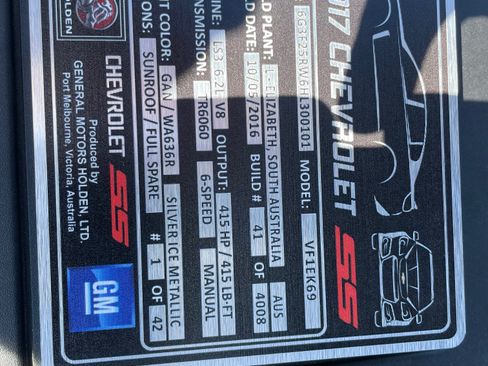 Used 2017 Chevrolet SS Sedan 4D image 12