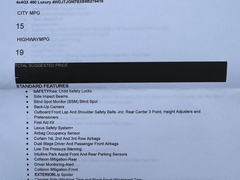Used 2021 Lexus GX 460 Luxury image 18