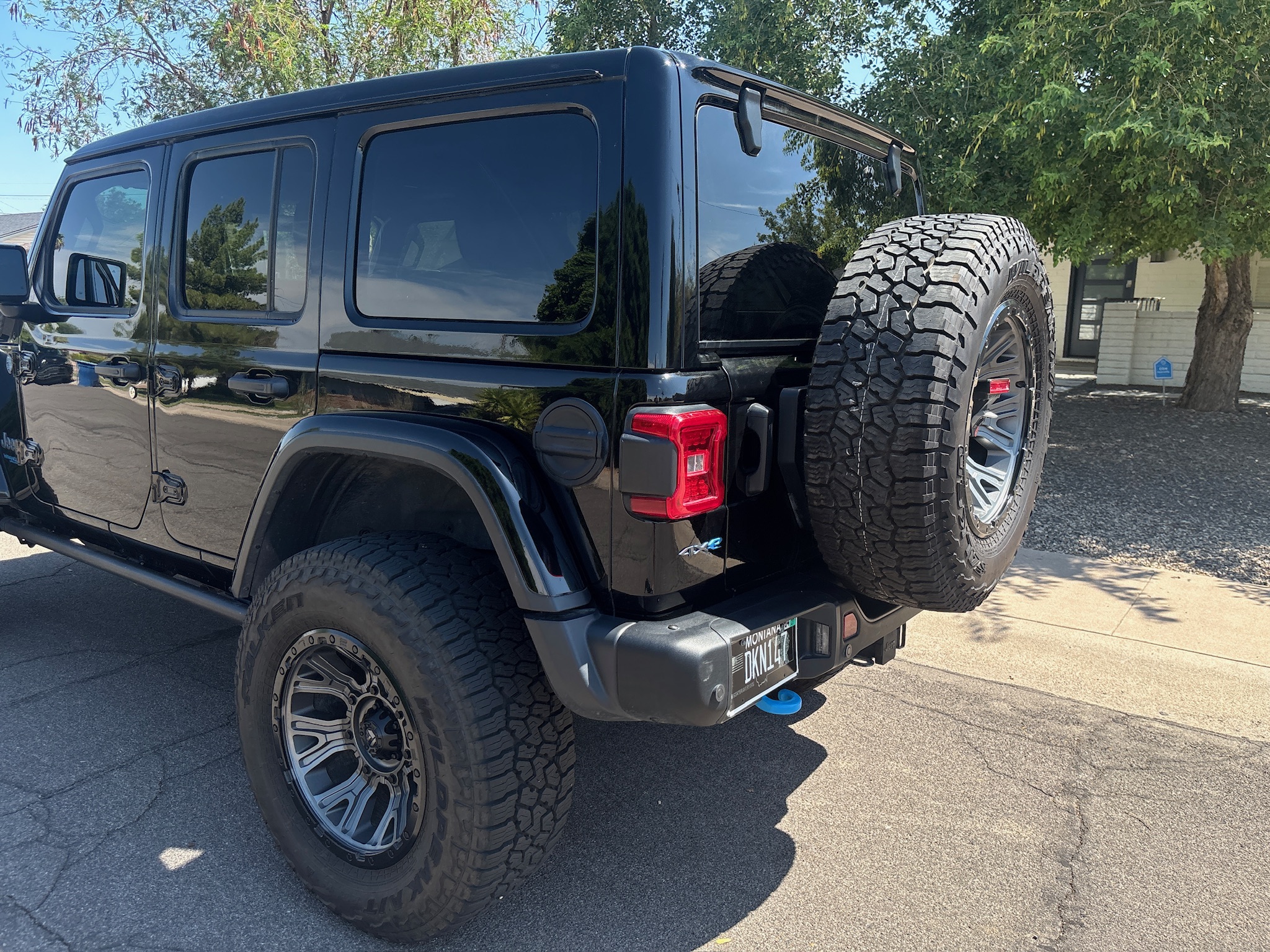 Used 2021 Jeep Wrangler Unlimited Rubicon 4xe w/ Steel Bumper Group AWD/4WD image 8