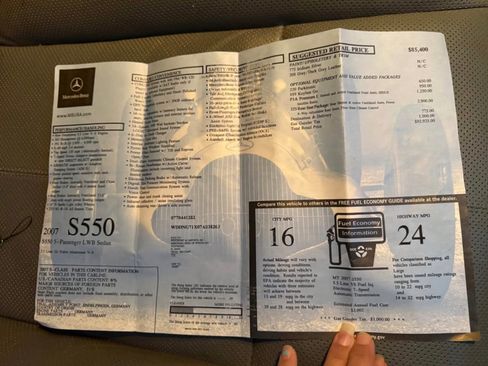 Used 2007 Mercedes-Benz S 550 image 13