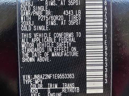 Used 2014 INFINITI QX80 Sport Utility 4D w/ Theater Package image 7