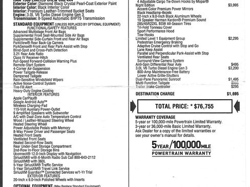 Used 2021 RAM 1500 Limited w/ Night Edition image 27