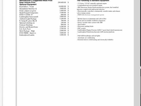 Used 2021 Lamborghini Huracan EVO image 19