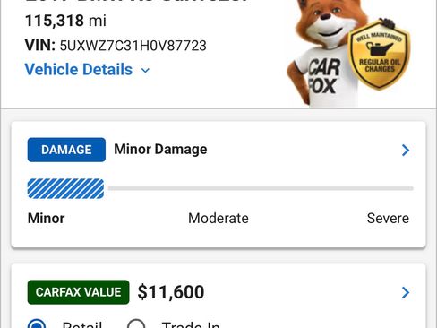 Used 2017 BMW X3 sDrive28i image 10