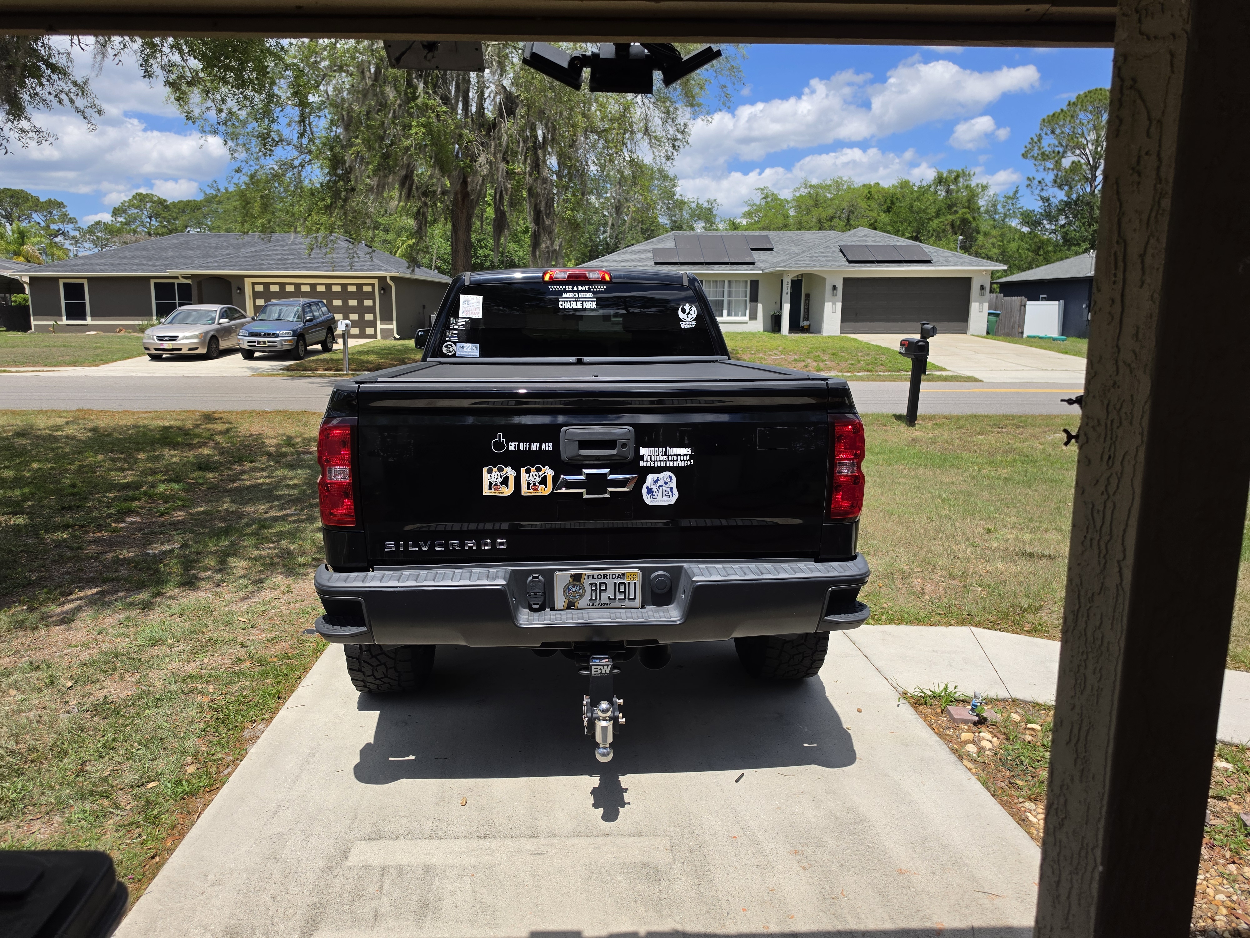 Used 2018 Chevrolet Silverado 1500 W/T w/ Black Out Edition AWD/4WD image 1