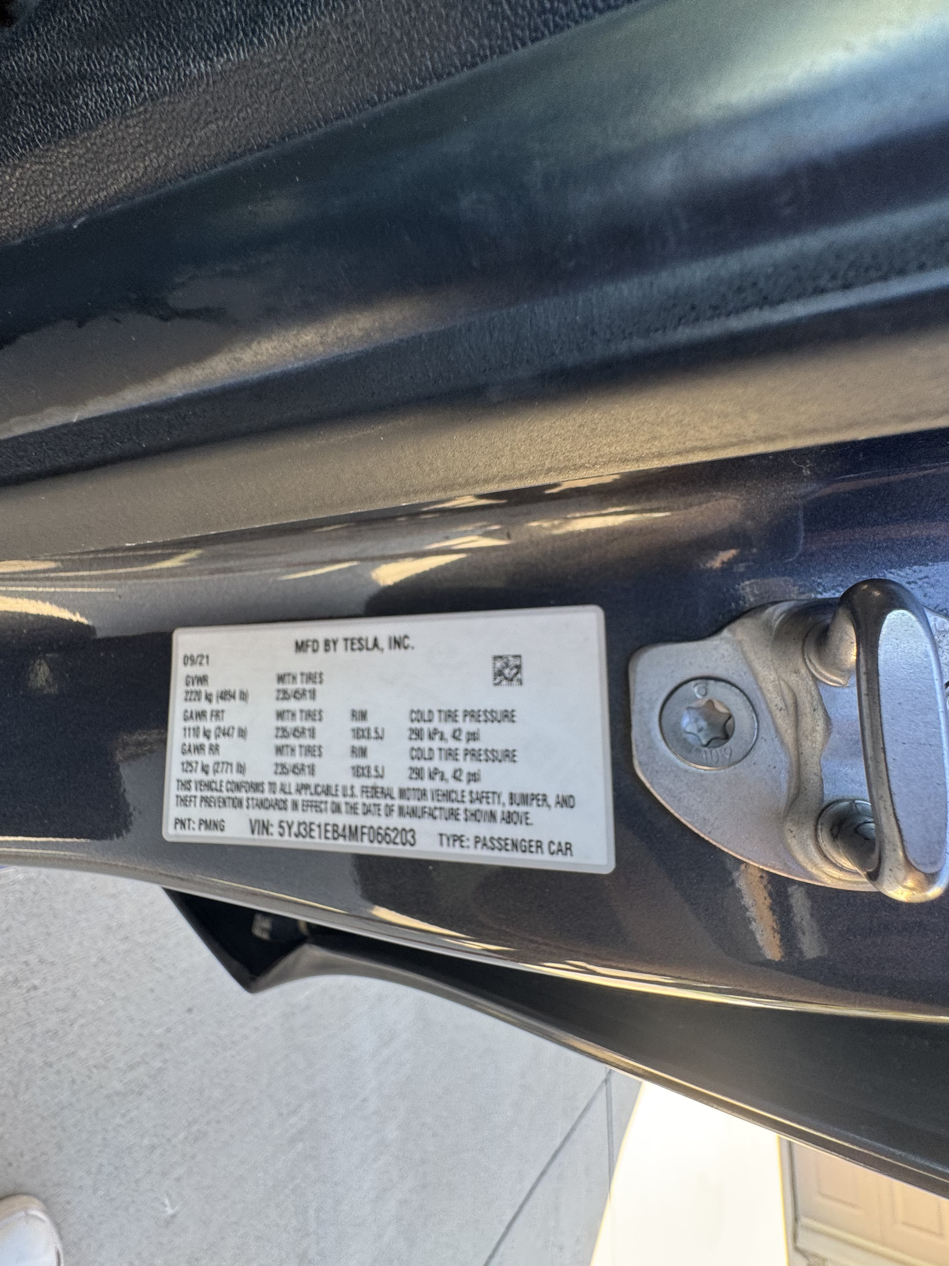 Used 2021 Tesla Model 3 Long Range AWD/4WD image 12