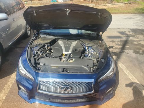 Used 2016 INFINITI Q50 Red Sport 400 image 20