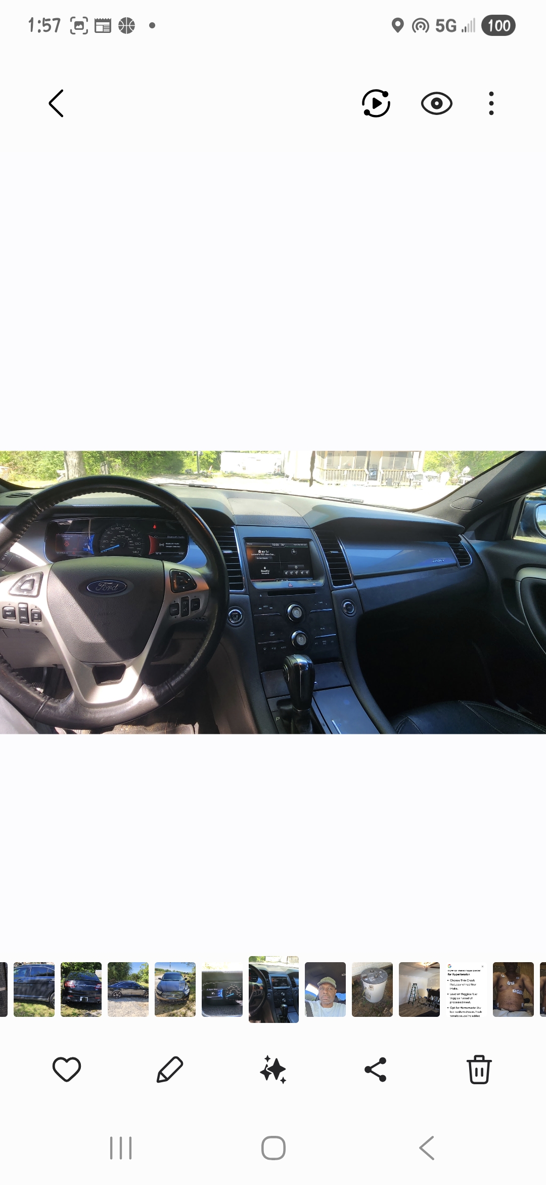 Used 2015 Ford Taurus SEL w/ Equipment Group 201A AWD/4WD image 7