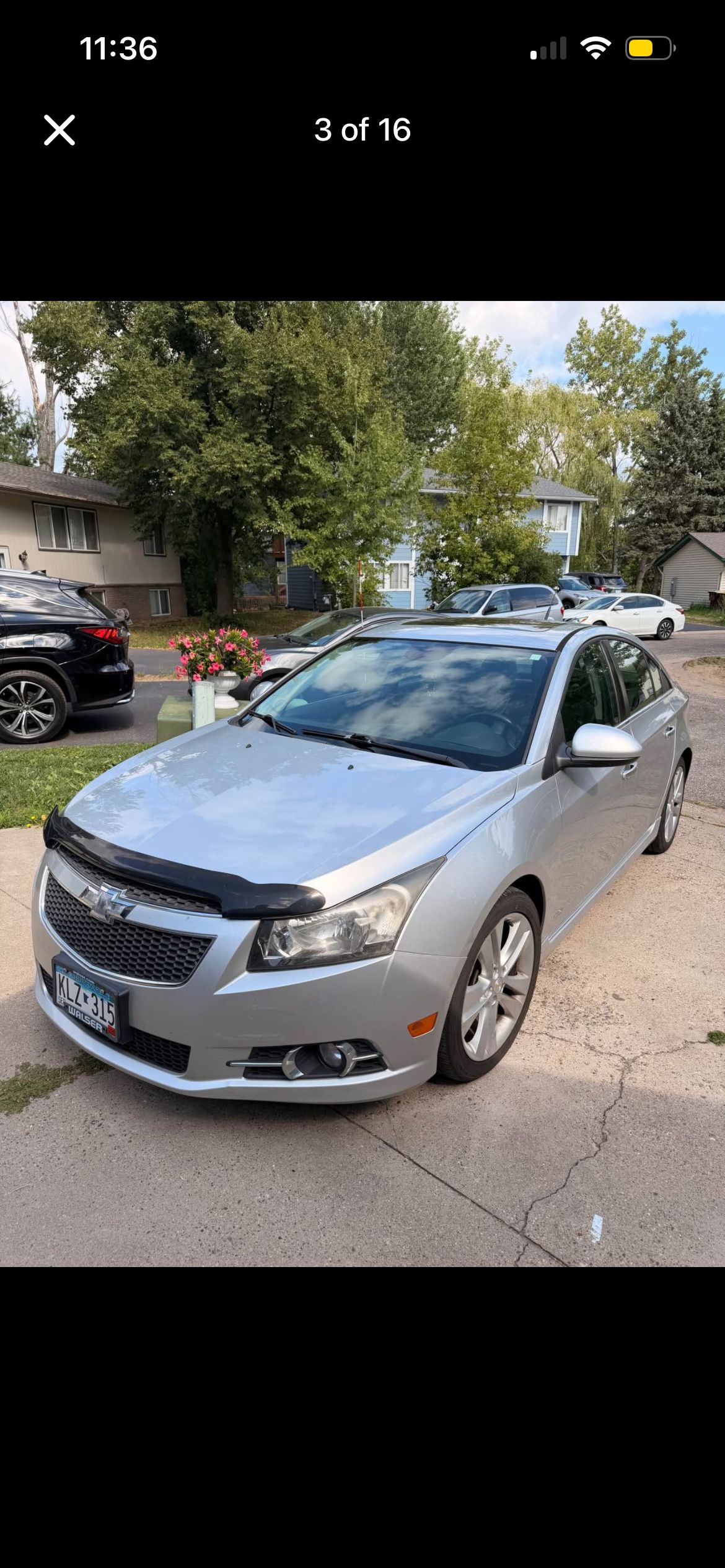 Used 2014 Chevrolet Cruze LTZ w/ RS Package FWD image 1