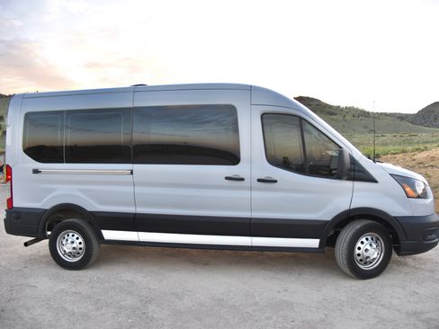 Used 2020 Ford Transit 150 148 Medium Roof AWD w/ Interior Upgrade Package image 5