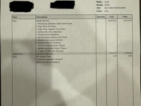 Used 2021 Audi RS Q8 Sport Utility 4D image 25