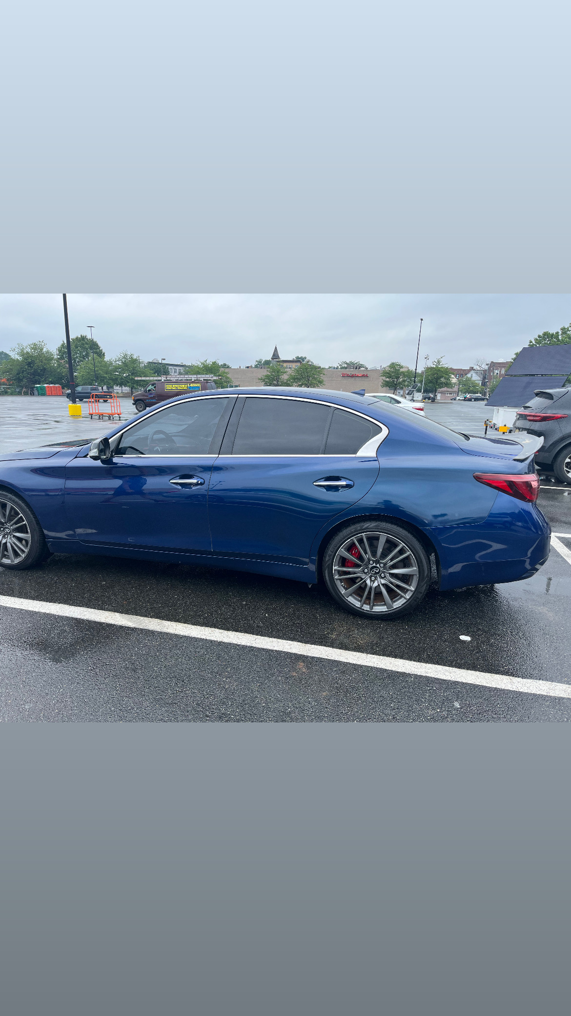 Used 2019 INFINITI Q50 Red Sport 400 w/ Proactive Package AWD/4WD image 2