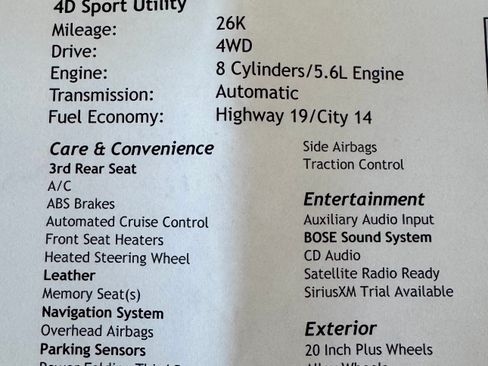 Used 2016 INFINITI QX80 Sport Utility 4D image 22